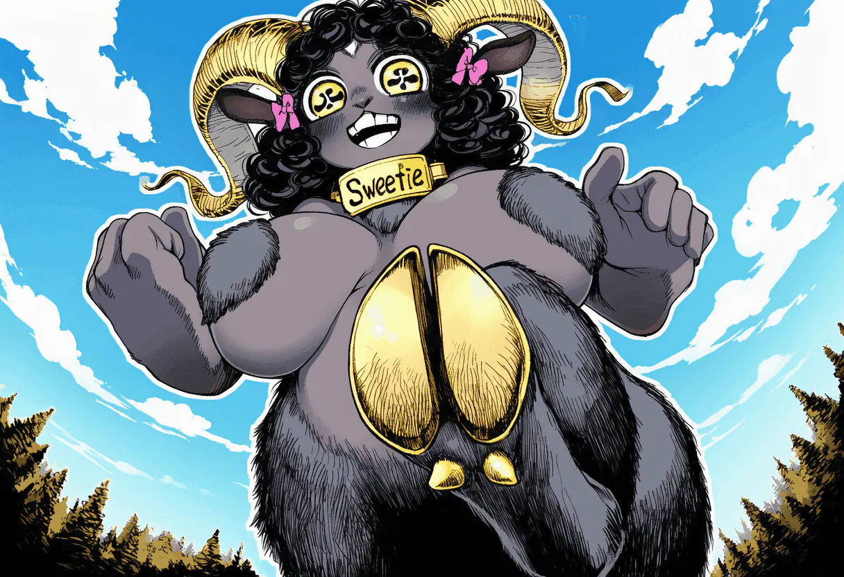 黒き森の魔獣・森喰いのバロメィトリク